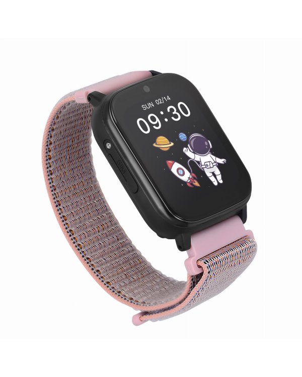 Garett Smartwatch Kids Tech 4G Pink velcro Умные часы