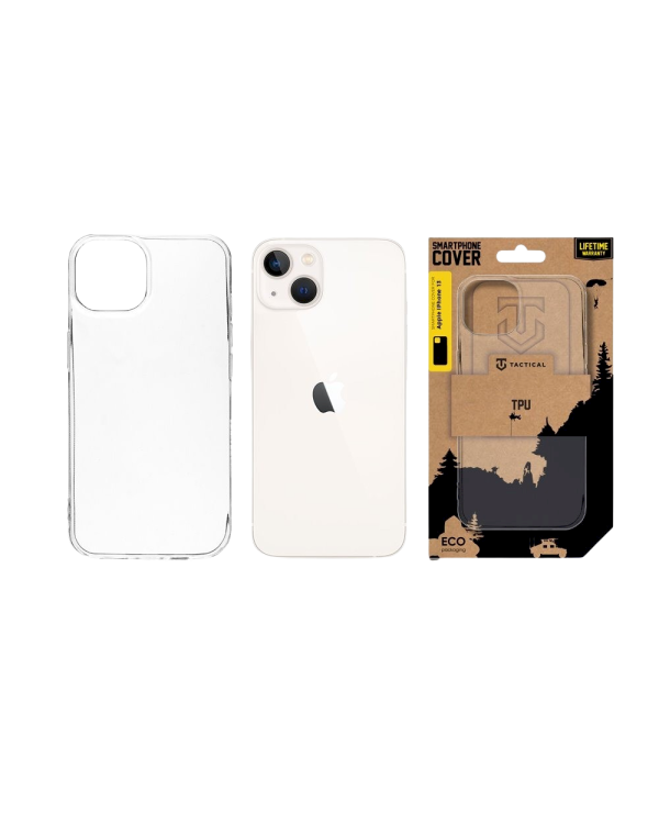 Tactical TPU Cover Защитный чехол для Apple iPhone 13 / прозрачный