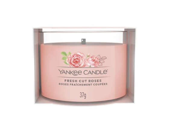Yankee Candle Fresh Cut Roses Ароматическая свеча 37 g