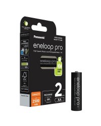 Panasonic Eneloop Pro Батарейки AA 2500mAh перезаряжаемый 2шт.
