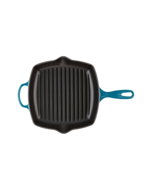 Le Creuset Чугунная сковорода-гриль квадратная 26x26 см