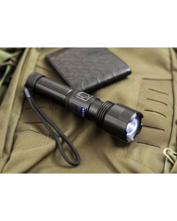 EXTRALINK EFL-1126 Thor Светодиодный фонарь 1000lm / AAA / USB-C / 18650 / IPX6