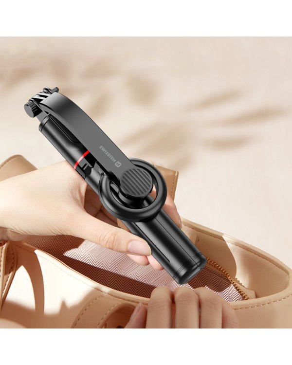 Swissten Bluetooth Cелфи Stick Tripod (compatible with MagSafe)