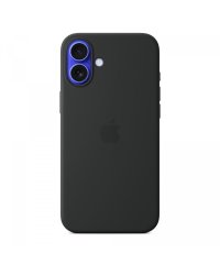 Apple Силиконовый чехол с MagSafe для iPhone 16 Plus Black