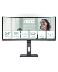 AOC CU34P3CV UltraWide Quad HD LED 3440 x 1440 Mонитор 34"
