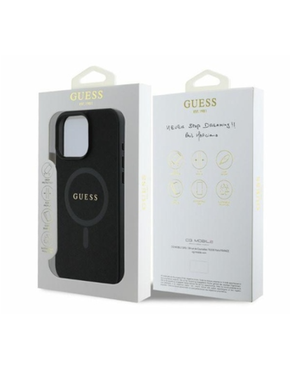 Guess GUHMP16MPSAHMCK Чехол для Apple iPhone 16 Plus