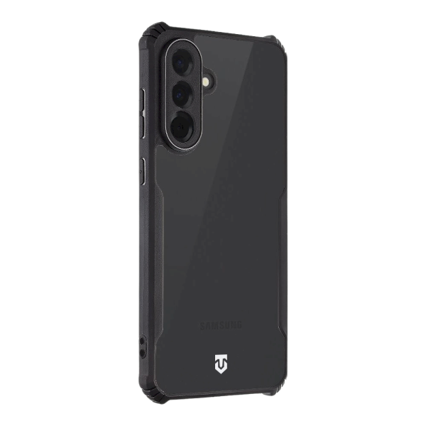 Tactical Quantum Stealth Cover Защитный чехол для Samsung Galaxy A36 5G / прозрачный/чёрный