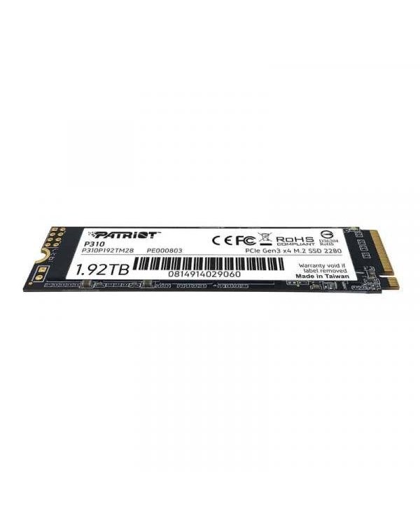 Patriot Memory Patriot P310 Твердый диск SSD 960GB / M.2 2280 / 2100/ 1800 MB/s / 280K/ 250K IOPS