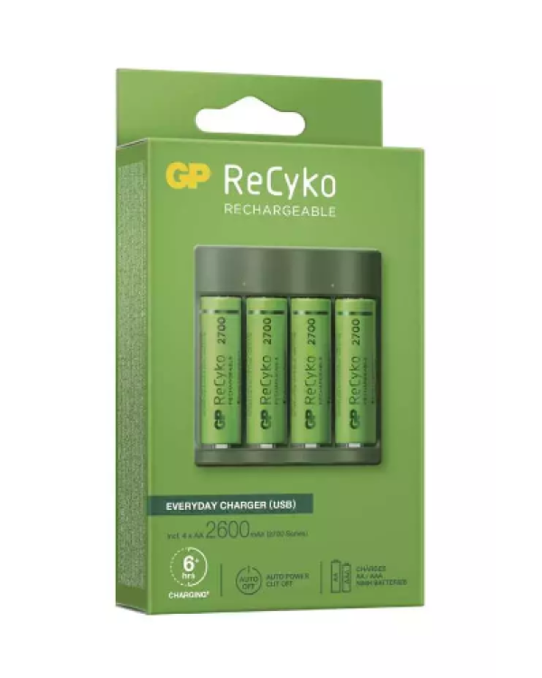GP B52427U Зарядное устройство для Батареек 4 x AAA 2700mAh