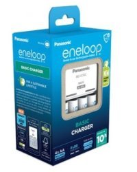 Panasonic Eneloop Smartplus Зарядное устройство для батареек + 4x AA 2000 mAh