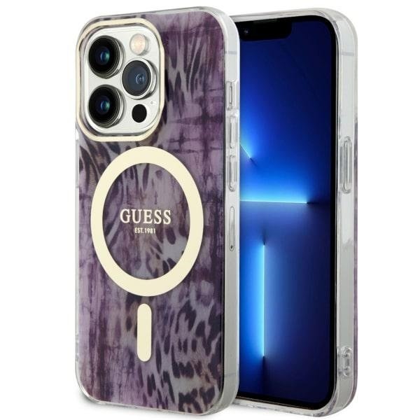 Guess GUHMP14XHLEOPWP Чехол для Apple iPhone 14 Pro Max