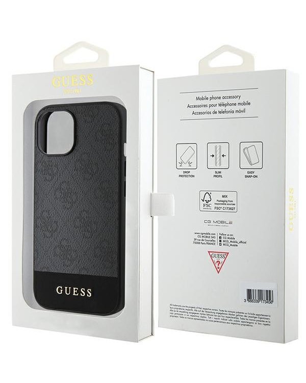 Guess GUHCP15SG4GLGR Чехол для Apple iPhone 15 / 14 / 13
