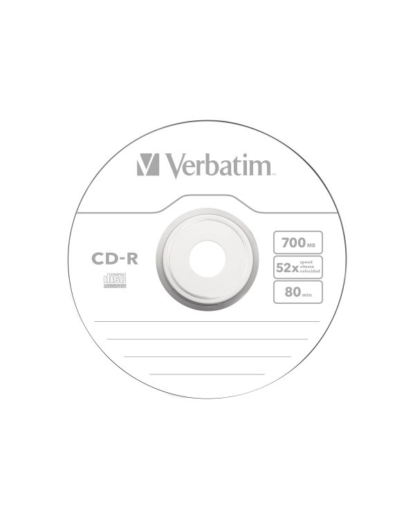 Verbatim CD-R Записываемые Диски 100шт