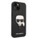 Karl Lagerfeld PU Saffiano Karl Head Case Защитный чехол для iPhone 14 Plus / чёрный