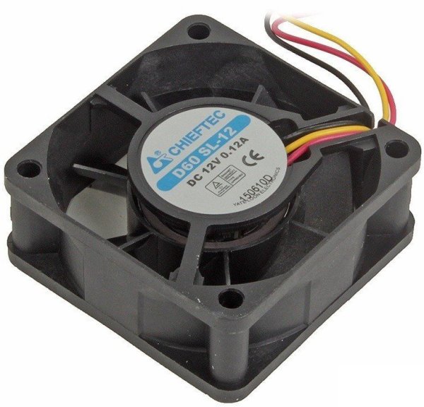 Chieftec AF-0625S Case fan 60mm 2800rpm / 6V-12V / 3pin Chieftec AF-0625S Case fan 60mm 2800rpm / 6V-12V / 3pin
