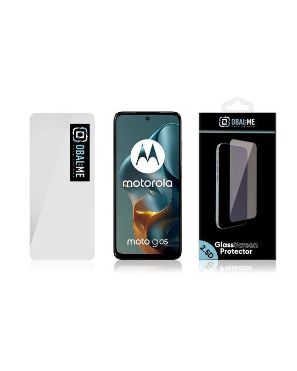 OBAL:ME 2.5D Glass Screen Protector Защитное стекло для Motorola G05/E15 / прозрачный
