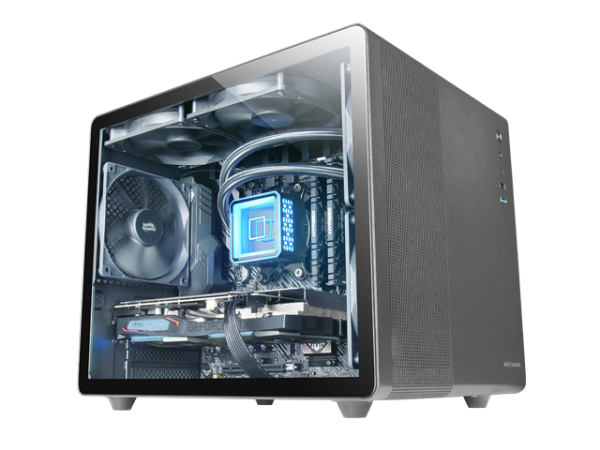 Mars Gaming MCMPRO Professional Compact PC Case mATX (Double Chamber)