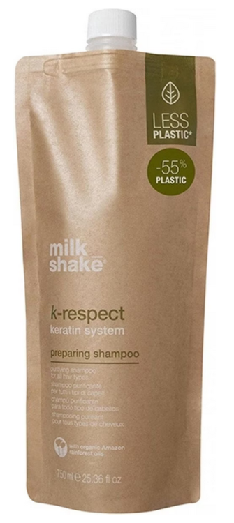 Milk Shake K-Respect Keratin System Подготавливающий шампунь 750 мл