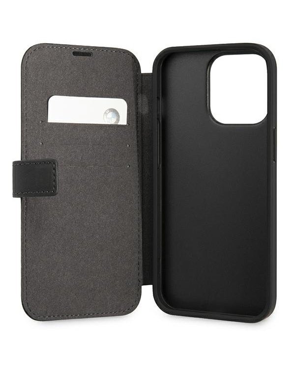 BMW BMFLBKP13LSLLBK Чехол-Книжка для Apple iPhone 13 / 13 Pro