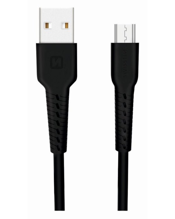 Swissten Basic Fast Charge 3A Micro USB Кабель Для Зарядки и Переноса Данных 1m
