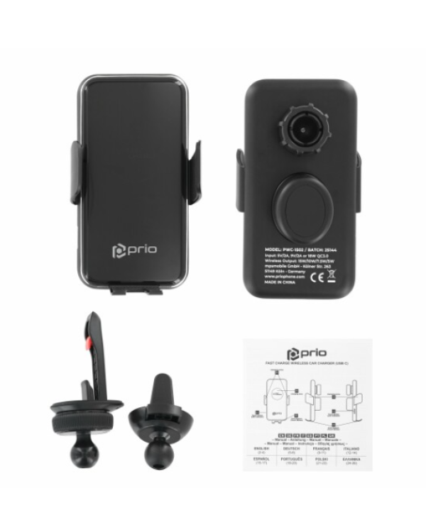 Prio Fast Charge Беспроводная Зарядка для Телефона 15W