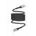 Swissten Магнитный USB-C кабель с автоподмоткой 60W 1m