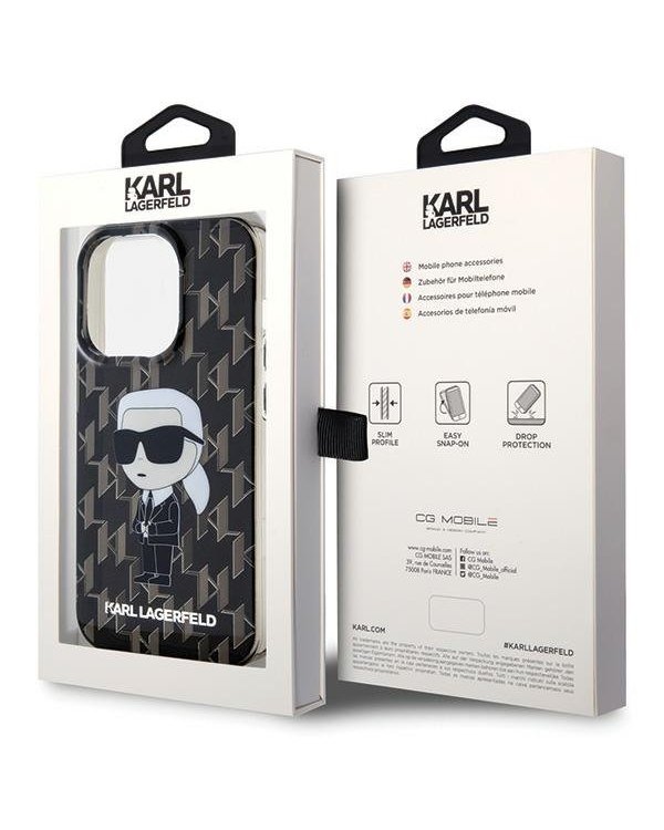 Karl Lagerfeld KLHCP15LHNKMKLK Чехол для Apple iPhone 15 Pro