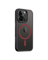 Tactical MagForce Hyperstealth 2.0 Cover Защитный чехол для iPhone 14 Pro Max / чёрный/красный