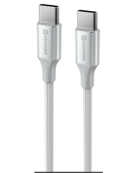 Swissten Textile II USB-C - USB-C Kабель для передачи данных и зарядки 1.5m
