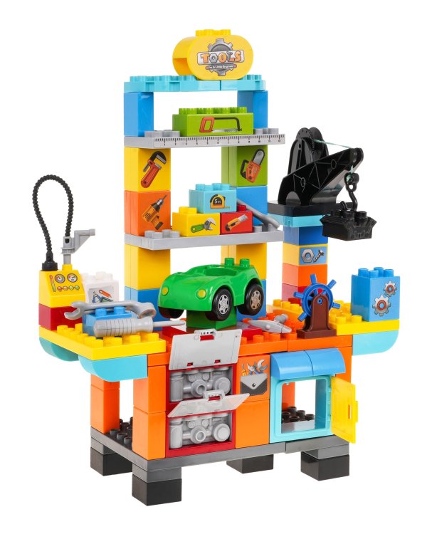 RoGer Автомастерская Конструктор 92 детали