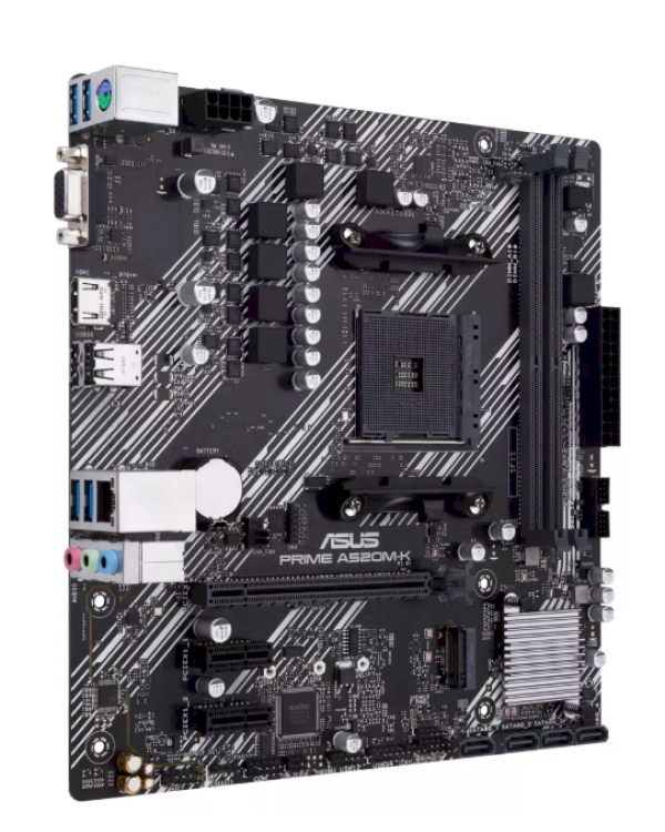 Asus prime A520M-K Материнская плата AM4 / Micro-ATX