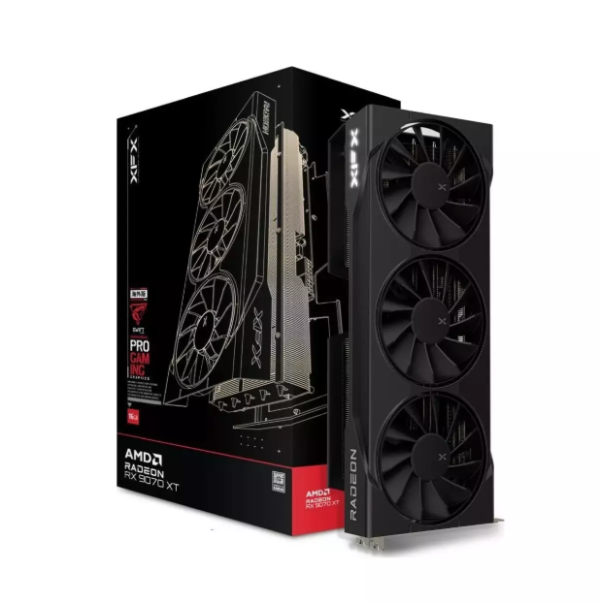 XFX Radeon RX 9070 XT Видеокарта 16GB GDDR6