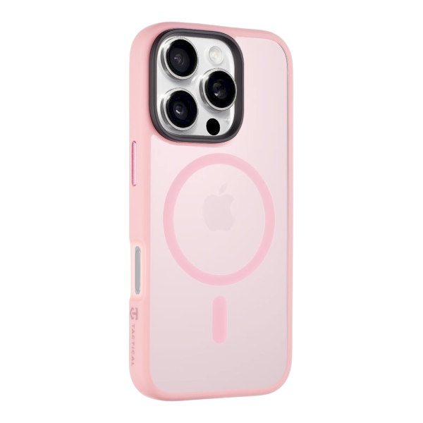 Обложка книги «Tactical MagForce Hyperstealth Cover Защитный чехол для iPhone 16 Pro / розовый»