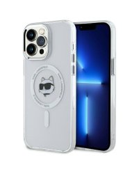 Karl Lagerfeld KLHMP13XHLSCHH IML Metal Choupette Head Чехол для Apple iPhone 13 Pro Max