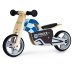 EcoToys Police Велосипед-балансир из дерева Синий