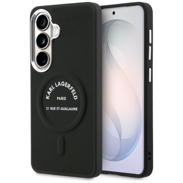 Karl Lagerfeld PU RSG Logo Magnetic Case Чехол для Samsung Galaxy S26