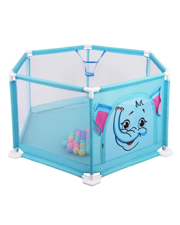 RoGer Elephant Детский Игровой Манеж С Мячиками 50шт