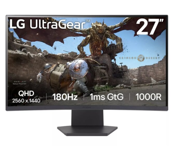 LG 27GS60QC-B Ultragear Игровой Монитор 27" / 2560x1440 LG 27GS60QC-B Ultragear Игровой Монитор 27" / 2560x1440