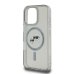 Karl Lagerfeld IML K&CH Heads Metal Frame MagSafe Case Защитный чехол для iPhone 16 Pro Max / чёрный
