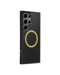 Tactical MagForce Hyperstealth 2.0 Cover Защитный чехол для Samsung Galaxy S24 Ultra / чёрный/жёлтый
