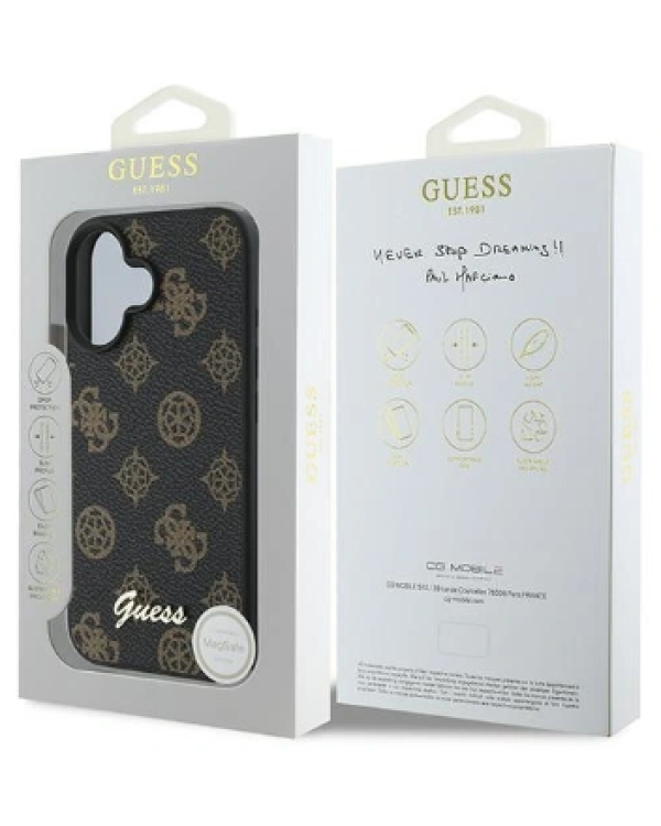 Guess GUHMP16MPGPYSK Чехол для Apple iPhone 16 Plus