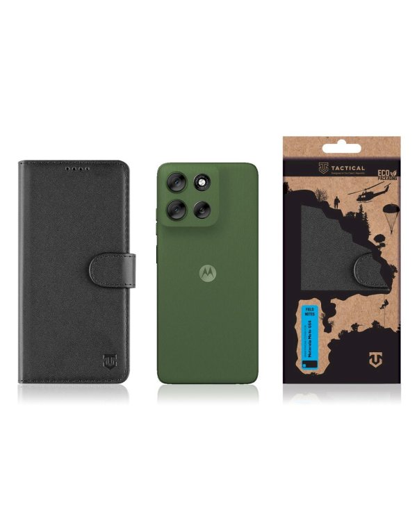 Tactical Field Notes Cover Защитный чехол для Motorola Moto G56 / чёрный
