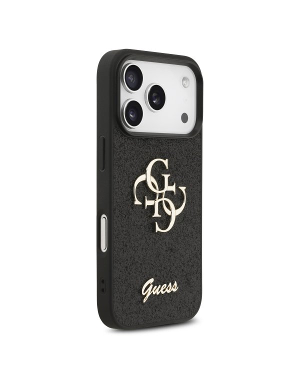 Дополнительное изображение книги «Guess PU Fixed Glitter 4G Metal Logo Case Чехол для Apple iPhone 17 Pro»
