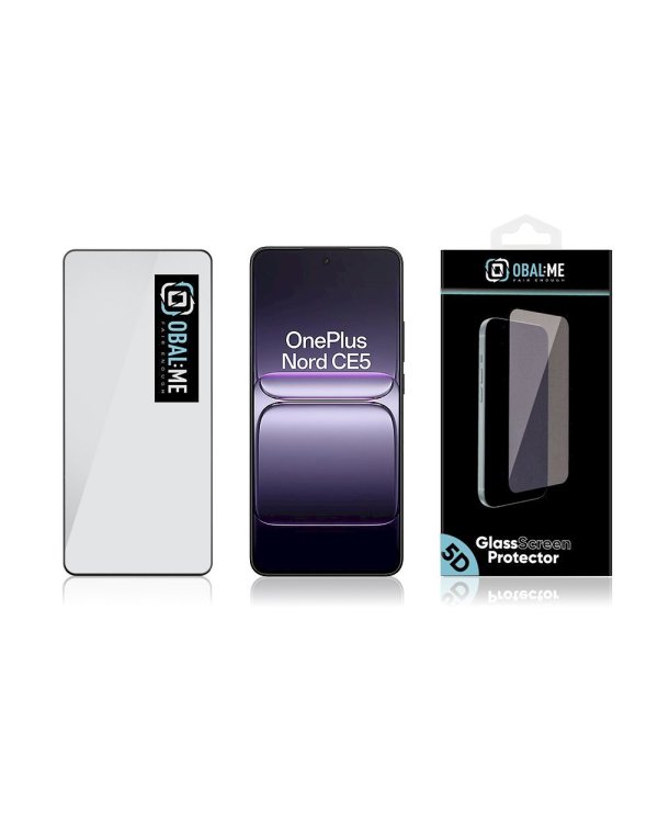 Дополнительное изображение книги «OBAL:ME 5D Glass Screen Protector Защитное стекло для OnePlus Nord CE5 / чёрный»