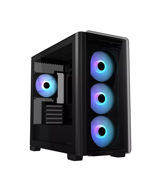 Asus A23 Plus TG ARGB Black Корпус Micro-ATX