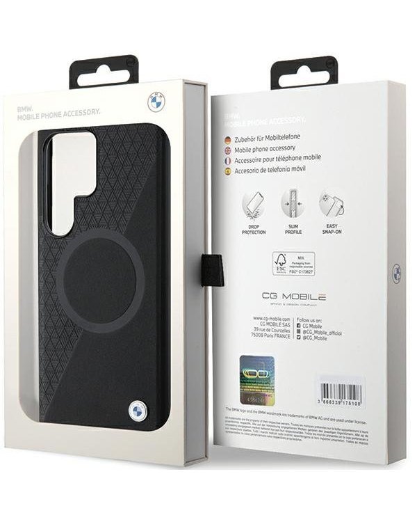 BMW BMHMS24L23RTPK Чехол для Samsung Galaxy S24 Ultra
