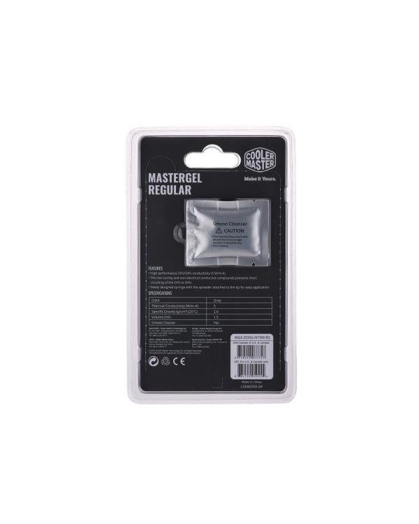 Cooler Master MGX-ZOSG-N15M-R2 MasterGel Regular Термопаста 1.5ml Grey