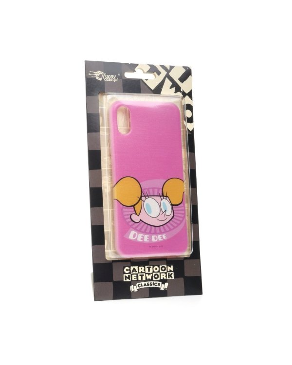 Cartoon Network Dexter Силиконовый чехол для Apple iPhone XR Dee Dee