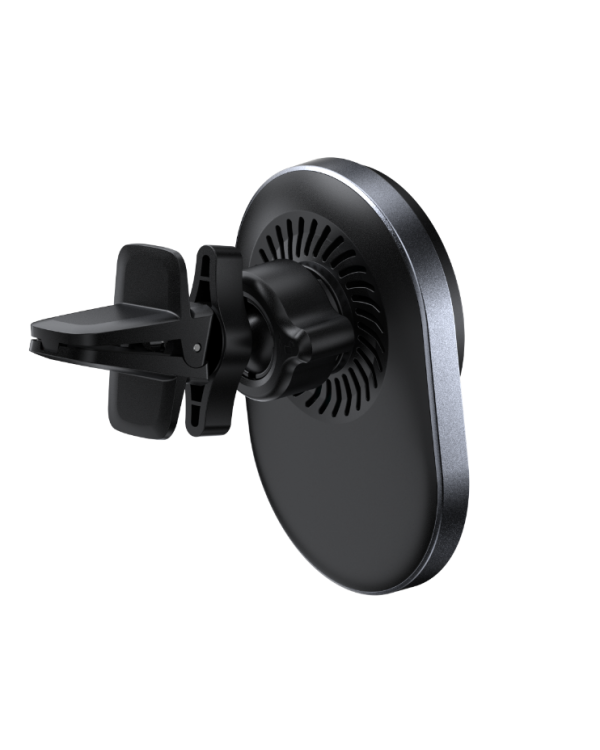 Quik Accessories QM-900 Магнитный Aвтомобильный держатель для телефона с Qi2 беспроводной зарядкой 15W