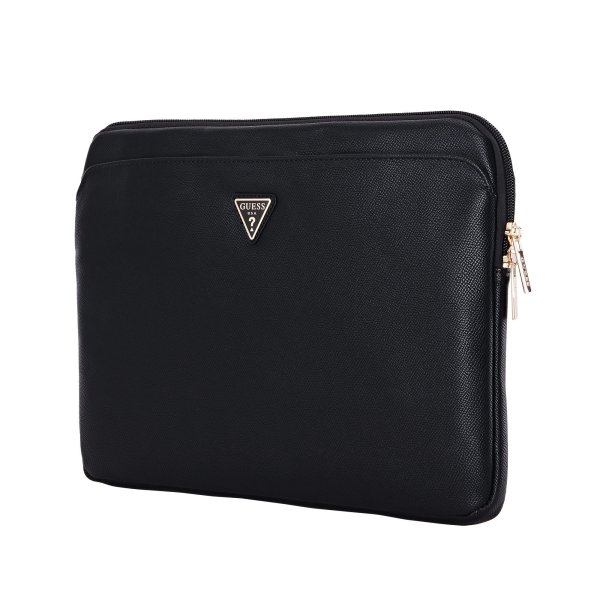 Guess PU Grained Triangle Logo Sleeve Сумка для ноутбука 14"
